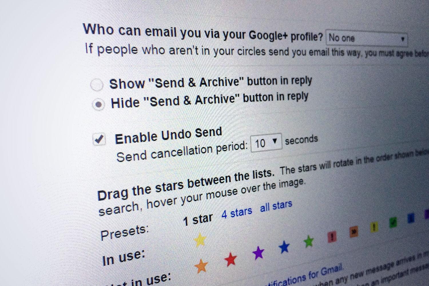 Gmail Undo Send: 30 secondi di tempo per annullare l’invio di una mail