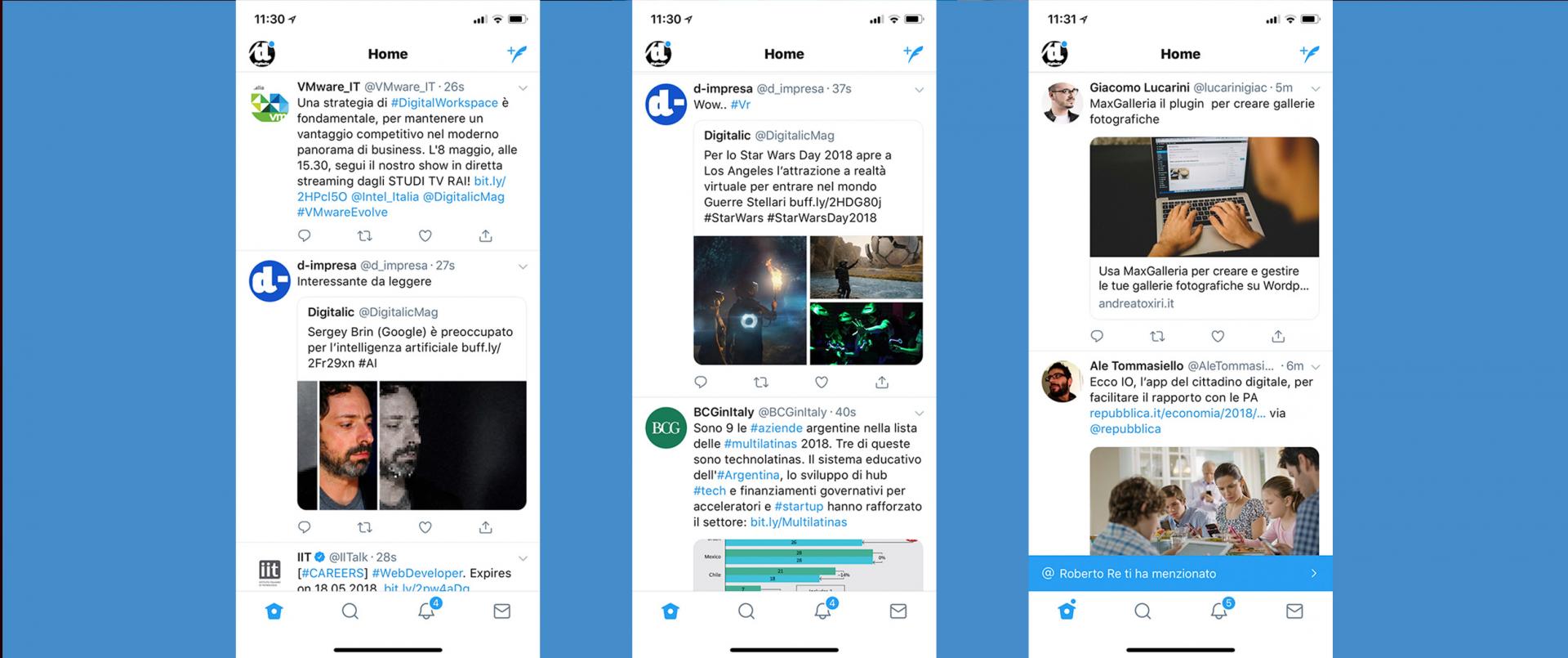 Twitter: nuova timeline che raggruppa i tweet sulla stessa notizia