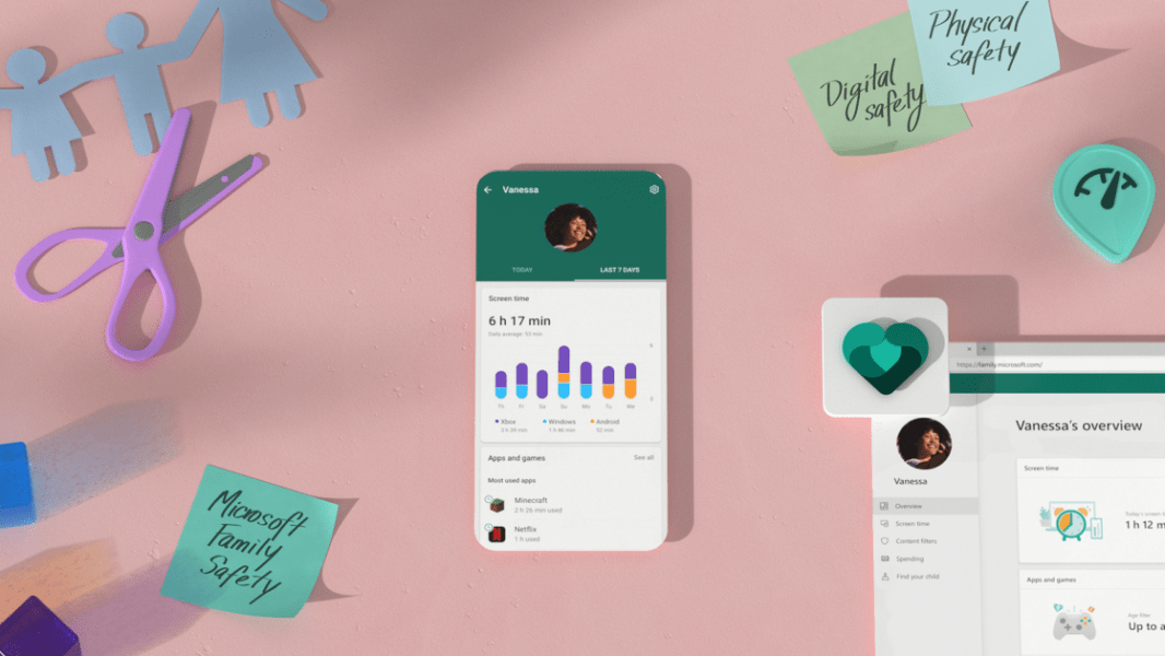 Microsoft Family Safety: debutta l’app delle sane abitudini in famiglia