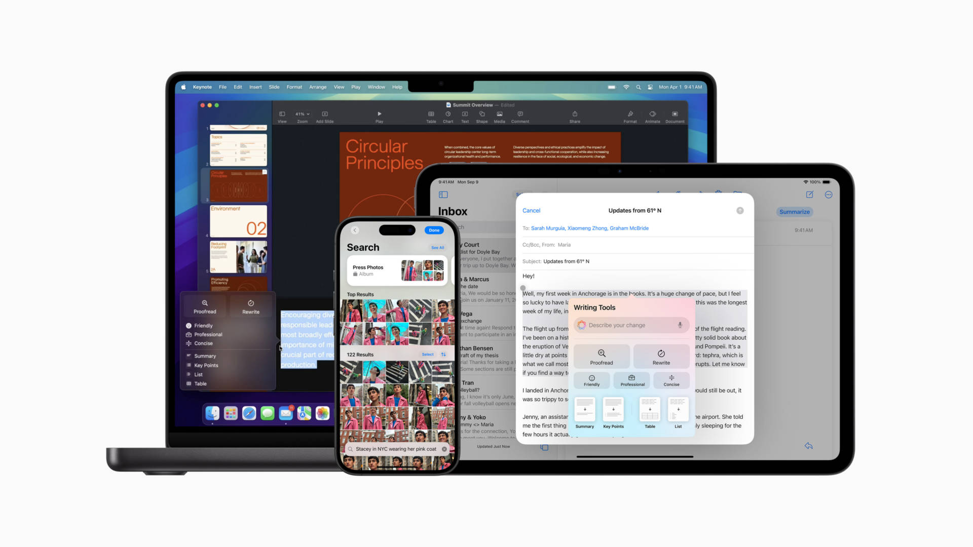 Apple Intelligence disponibile da oggi su iPhone, iPad e Mac