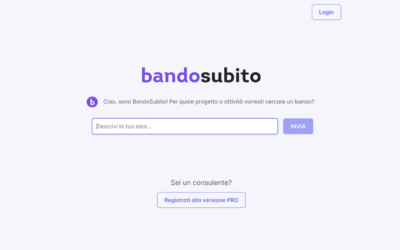 Bandosubito: un nuovo orizzonte per la ricerca di finanziamenti